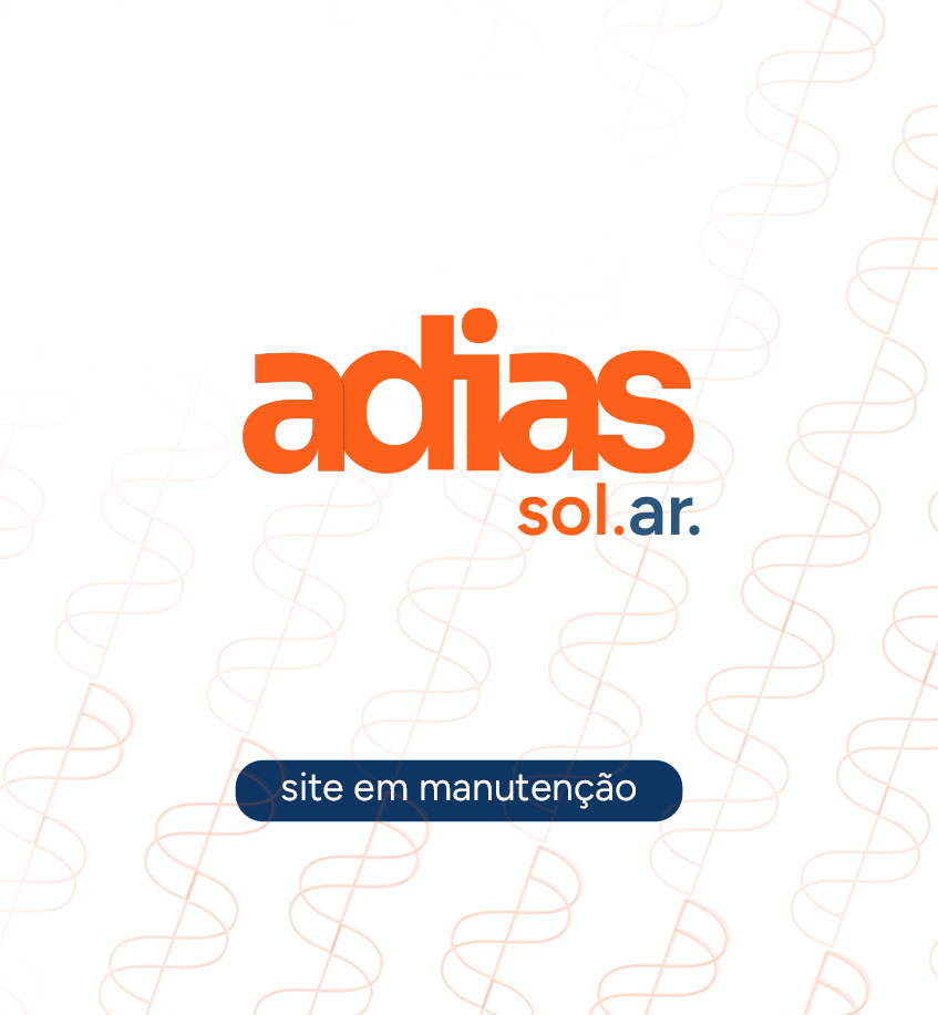 Adias Sol.Ar - Site em manutenção